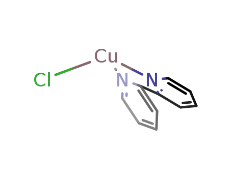 Molecular Structure of 39583-95-4 (CuCl(bipyridine))