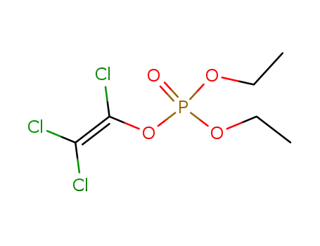 Molecular Structure of 89094-84-8 (Phosphoric acid, diethyl trichloroethenyl ester)