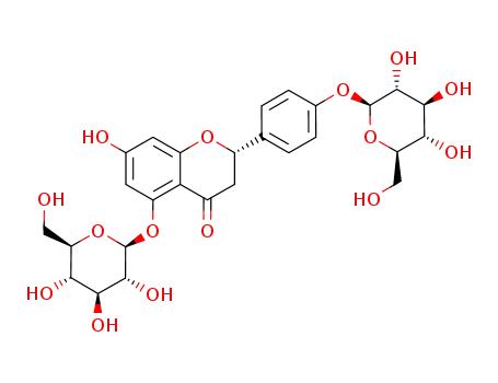 (2S)-naringenin 5,4'-di-O-β-D-glucopyranoside