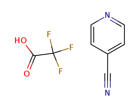 29885-70-9,4-Pyridinecarbonitrile, mono(trifluoroacetate),