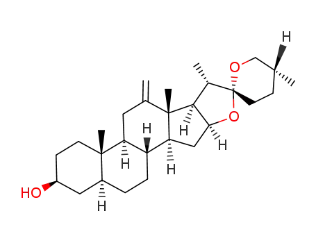 Molecular Structure of 108747-55-3 (12-methylenetigogenin)