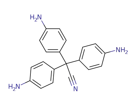 Molecular Structure of 4439-05-8 (Basic fuchsin leuconitrile)