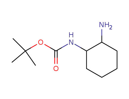 Molecular Structure of 317595-54-3 (N-Boc-1,2-Diaminocyclohexane)