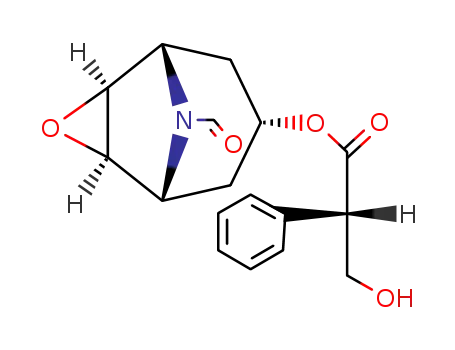3-Hydroxy-2-phenyl-propionic acid (1R,2R,4S,5S,7S)-9-formyl-3-oxa-9-aza-tricyclo[3.3.1.0<sup>2,4</sup>]non-7-yl ester