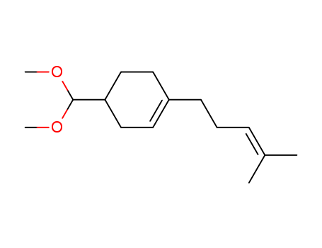 Cyclohexene,4-(dimethoxymethyl)-1-(4-methyl-3-penten-1-yl)-