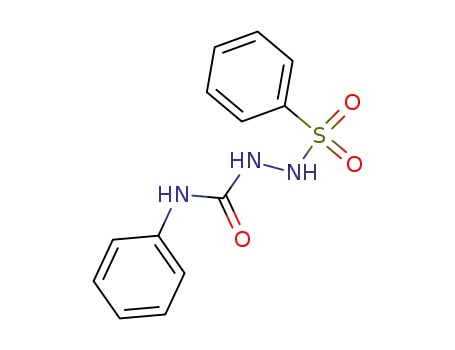 Molecular Structure of 80828-07-5 (N-phenyl-2-(phenylsulfonyl)hydrazinecarboxamide)