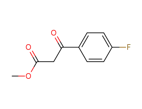 Molecular Structure of 63131-29-3 (METHYL 4-FLUOROBENZOYLACETATE)