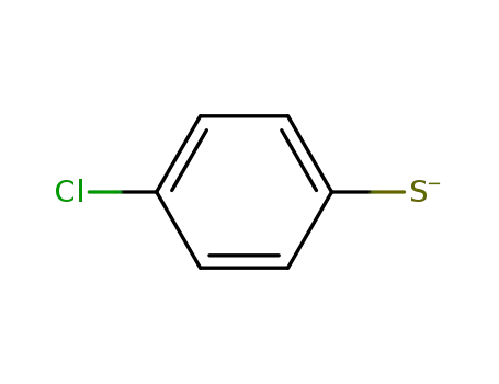 Molecular Structure of 35337-68-9 (4-Chloro-benzenethiol anion)