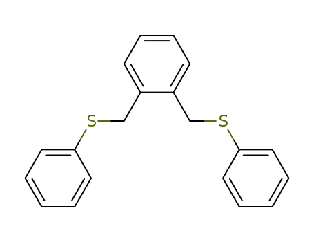 Molecular Structure of 105961-94-2 (Benzene, 1,2-bis[(phenylthio)methyl]-)