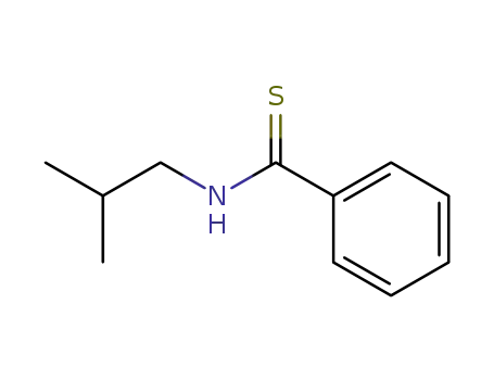 Molecular Structure of 19090-58-5 (N-isobutylthiobenzamide)
