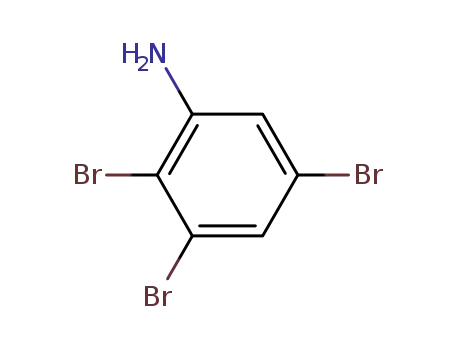 Molecular Structure of 609-17-6 (2,3,5-tribromoaniline)