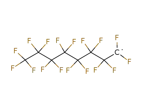 Molecular Structure of 6060-61-3 (Octyl, heptadecafluoro-)
