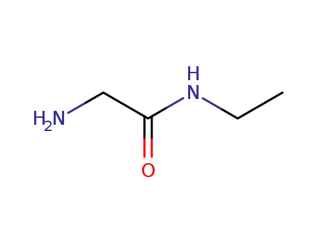 Molecular Structure of 62029-79-2 (2-amino-N-ethylacetamide)