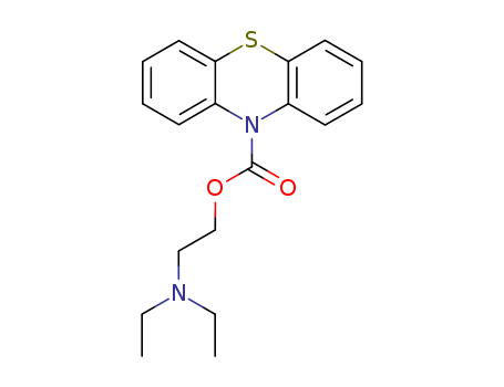 10H-Phenothiazine-10-carboxylicacid, 2-(diethylamino)ethyl ester