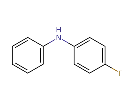 Molecular Structure of 330-83-6 (4-FLUORODIPHENYLAMINE)