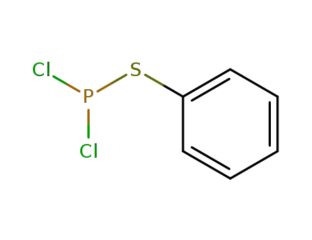 Molecular Structure of 14684-25-4 (BENZENE PHOSPHONIC THIODICHLORIDE)