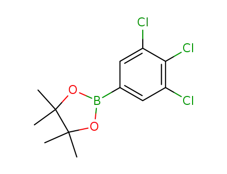 Molecular Structure of 942069-95-6 (3,4,5-TRICHLOROPHENYLBORONIC ACID, PINACOL ESTER)