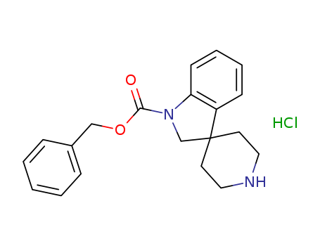 benzyl spiro[indoline-3,4'-piperidine]-1-carboxylate hydrochloride