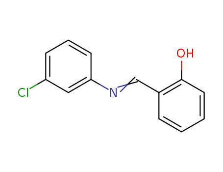 Phenol, 2-[[(3-chlorophenyl)imino]methyl]-
