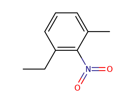 Molecular Structure of 102878-74-0 (2-methyl-6-ethylnitrobenzene)