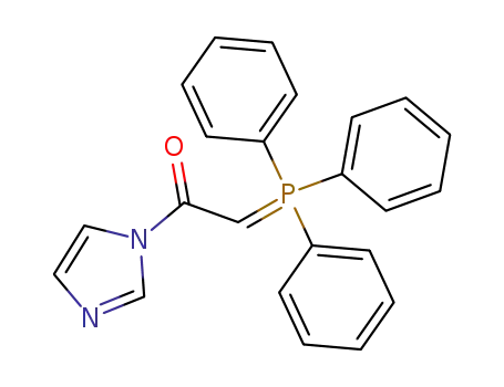 Molecular Structure of 73818-41-4 (2-triphenyl(α-carboxymethylene)phosphorane imidazolide)