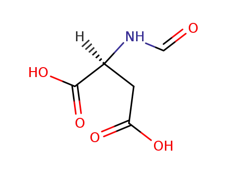 Molecular Structure of 19427-28-2 (N-Formyl-L-aspartic acid)
