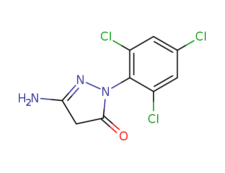 3-Amino-1-(2,4,6-trichlorophenyl)-2-pyrazolin-5-one