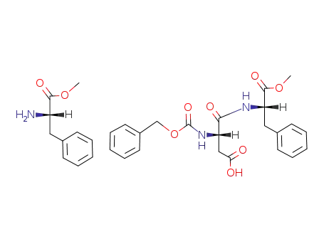 Molecular Structure of 68802-01-7 (N-benzyloxycarbonyl-L-aspartyl-L-phenylalanine methyl ester-L-phenylalanine methyl ester complex)