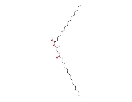 Molecular Structure of 33587-20-1 (1-methylethane-1,2-diyl dipalmitate)