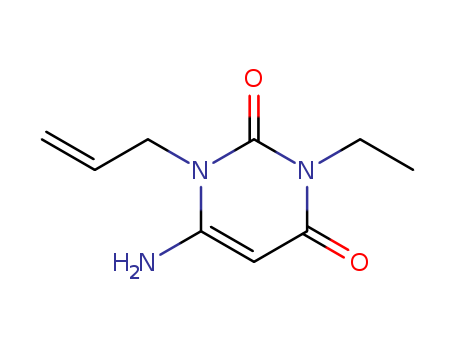 2,4(1H,3H)-Pyrimidinedione,6-amino-3-ethyl-1-(2-propen-1-yl)-