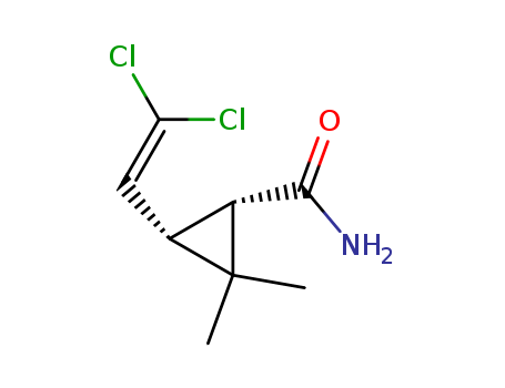 Cyclopropanecarboxamide, 3-(2,2-dichloroethenyl)-2,2-dimethyl-,  trans-