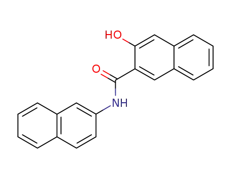 Molecular Structure of 135-64-8 (3-Hydroxy-N-2-naphthyl-2-naphthamide)