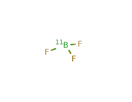 Molecular Structure of 20654-88-0 (BORON-11 TRIFLUORIDE)