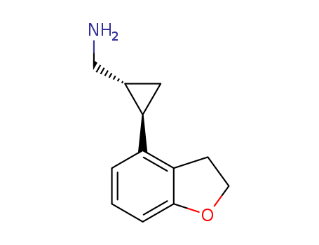 1-[(1R,2R)-2-(2,3-dihydro-1-benzofuran-4-yl)cyclopropyl]methanamine(209257-15-8)