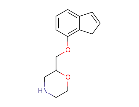 Molecular Structure of 60929-23-9 (Indeloxazine)