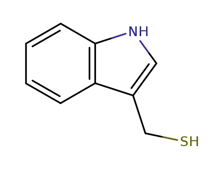 Molecular Structure of 86204-60-6 (indol-3ylmethanethiol)