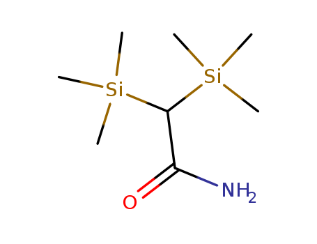 Acetamide, 2,2-bis(trimethylsilyl)-