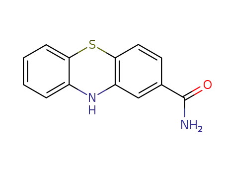 Molecular Structure of 1778-82-1 (phenothiazine-2-carboxamide)