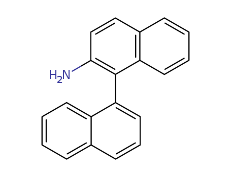 Molecular Structure of 114858-56-9 ([1,1'-Binaphthalen]-2-amine)