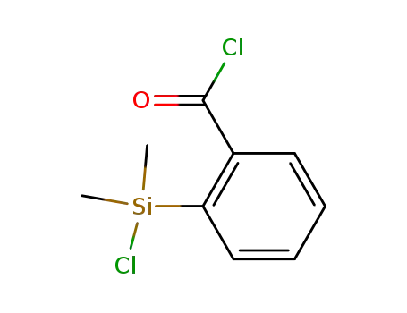 Molecular Structure of 119288-75-4 (2-chlorodimethylsilylbenzoylchloride)