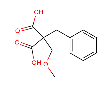 Molecular Structure of 69858-92-0 (benzyl-methoxymethyl-malonic acid)