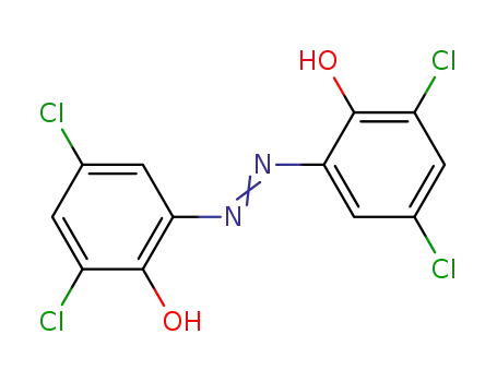 4,6,4',6'-tetrachloro-2,2'-azo-di-phenol