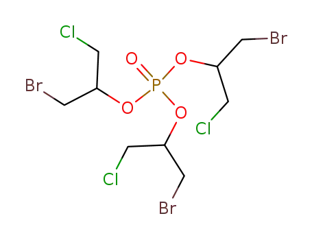 Molecular Structure of 7328-28-1 (tris[2-bromo-1-(chloromethyl)ethyl] phosphate)