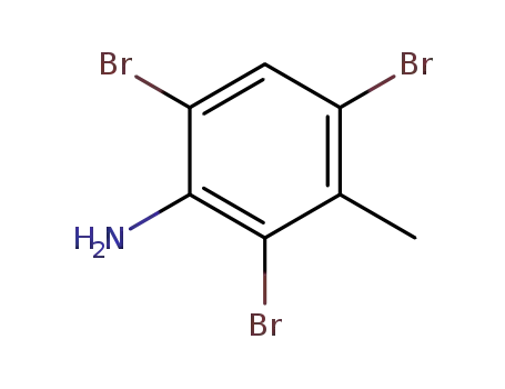 Molecular Structure of 71642-16-5 (3-METHYL-2,4,6-TRIBROMOANILINE)