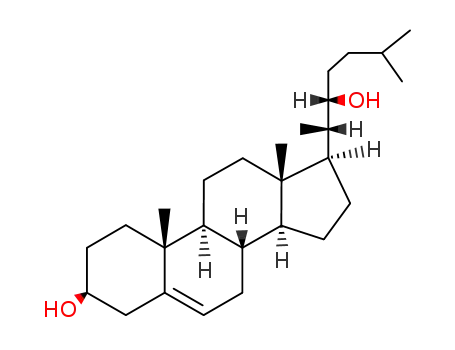 Molecular Structure of 22348-64-7 (22(R)-HYDROXYCHOLESTEROL)