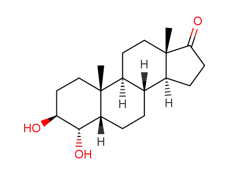 3β,4α-dihydroxy-5β-androstan-17-one