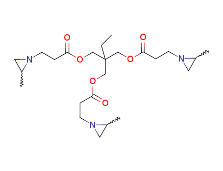 China Manufacturer Trimethylolpropane tris(2-methyl-1-aziridinepropionate) cas:64265-57-2