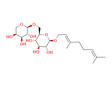 Molecular Structure of 152520-94-0 (kenposide A)