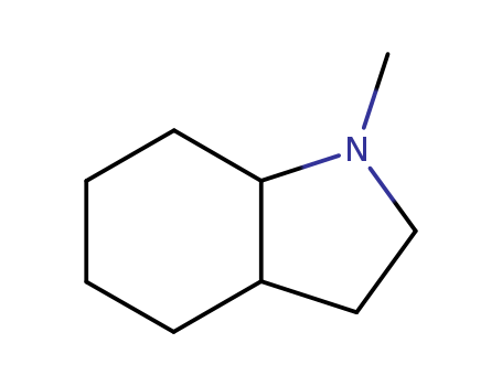 Molecular Structure of 1194-58-7 (1H-Indole, octahydro-1-methyl-, cis-)