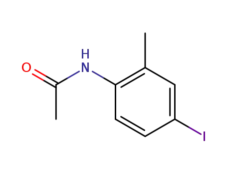 Molecular Structure of 117324-09-1 (N1-(4-IODO-2-METHYLPHENYL)ACETAMIDE)